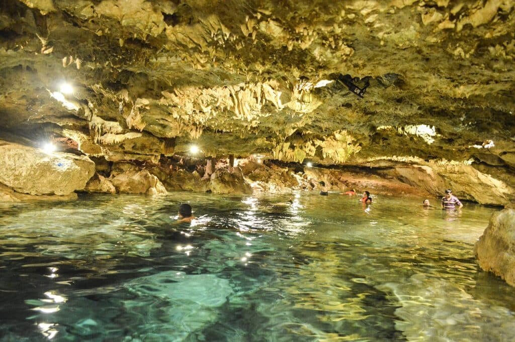 cenote, yucatan cave